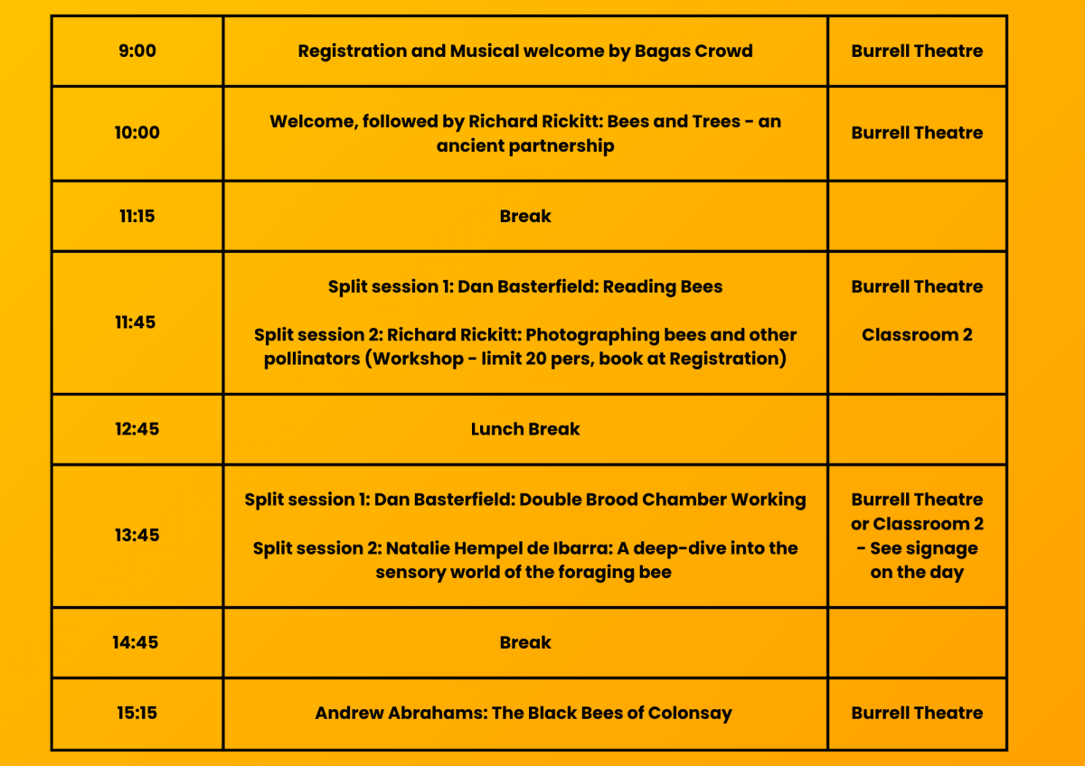 A Bit Of A Do 2025 programme