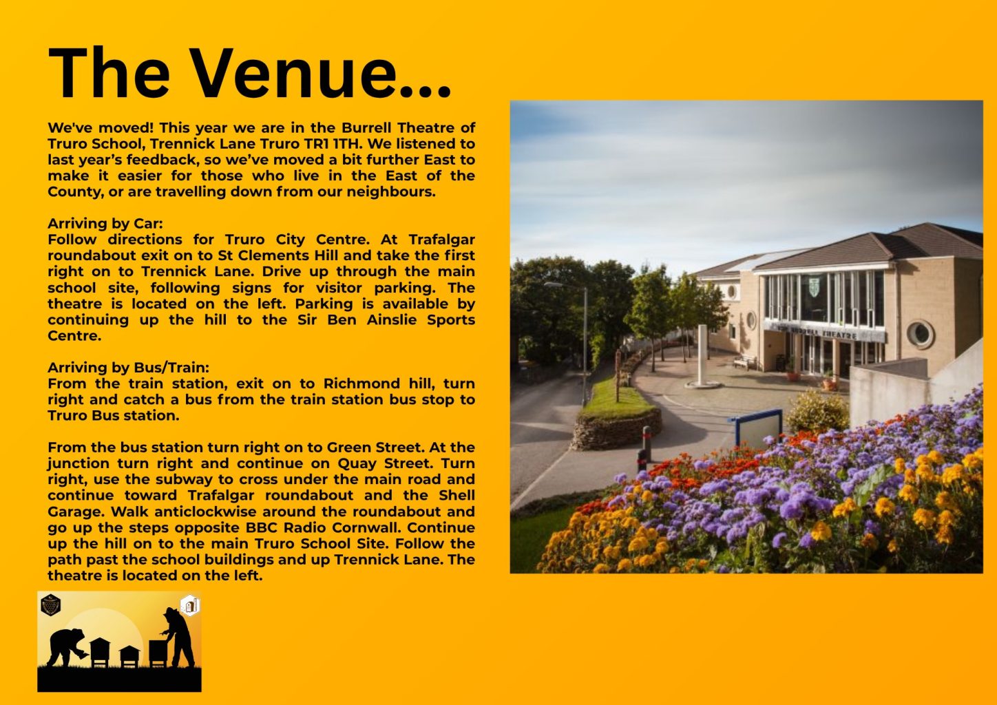 BOAD venue 2025 Burrell Theatre Truro School